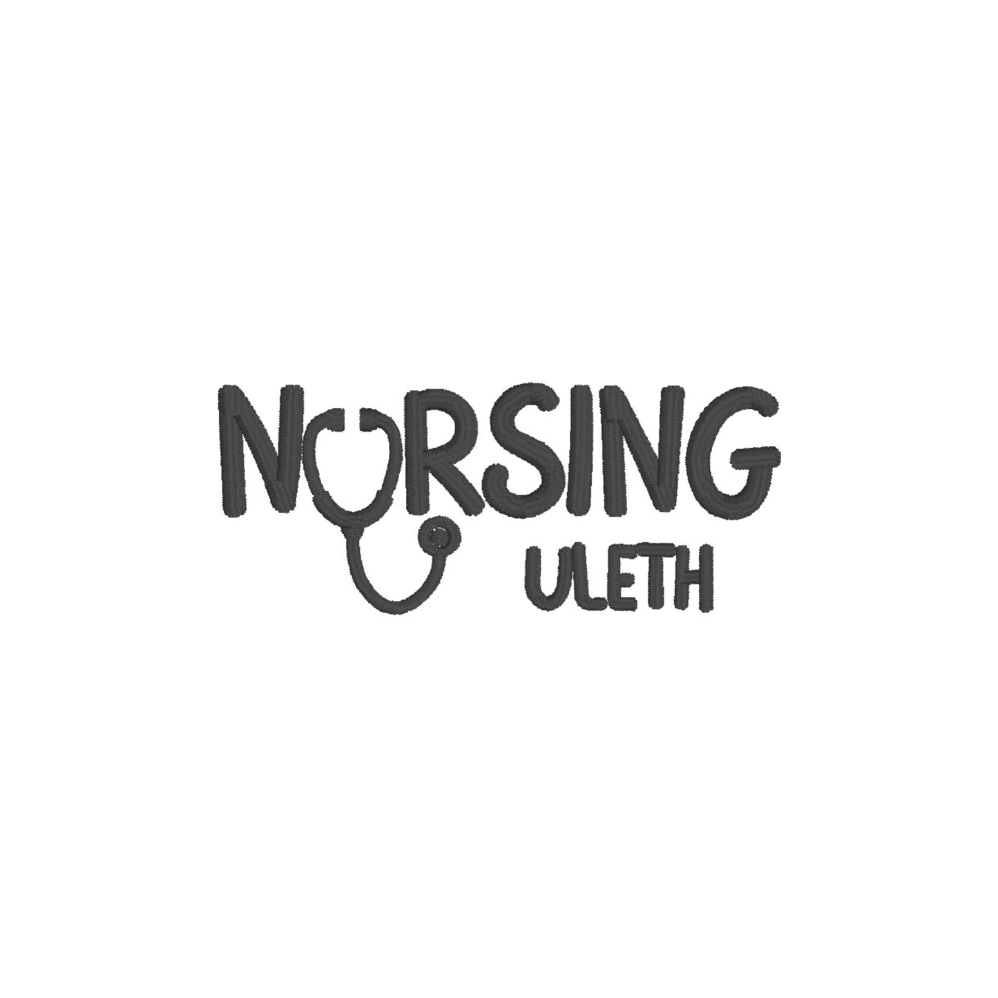 Nursing Uleth Embroidered Crest
