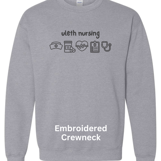 Uleth Nursing Icons Embroidered
