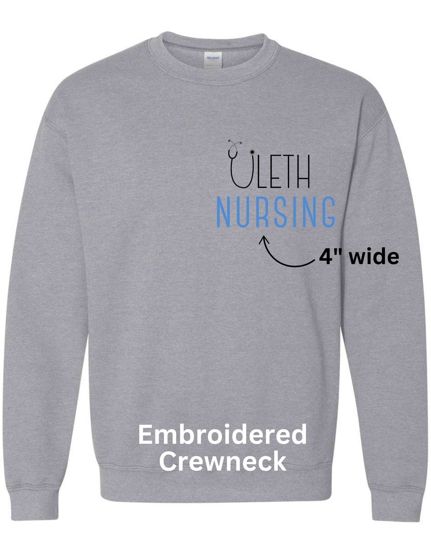 ULeth Nursing Embroidered Crest