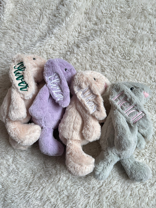 Custom Embroidered Easter Bunny