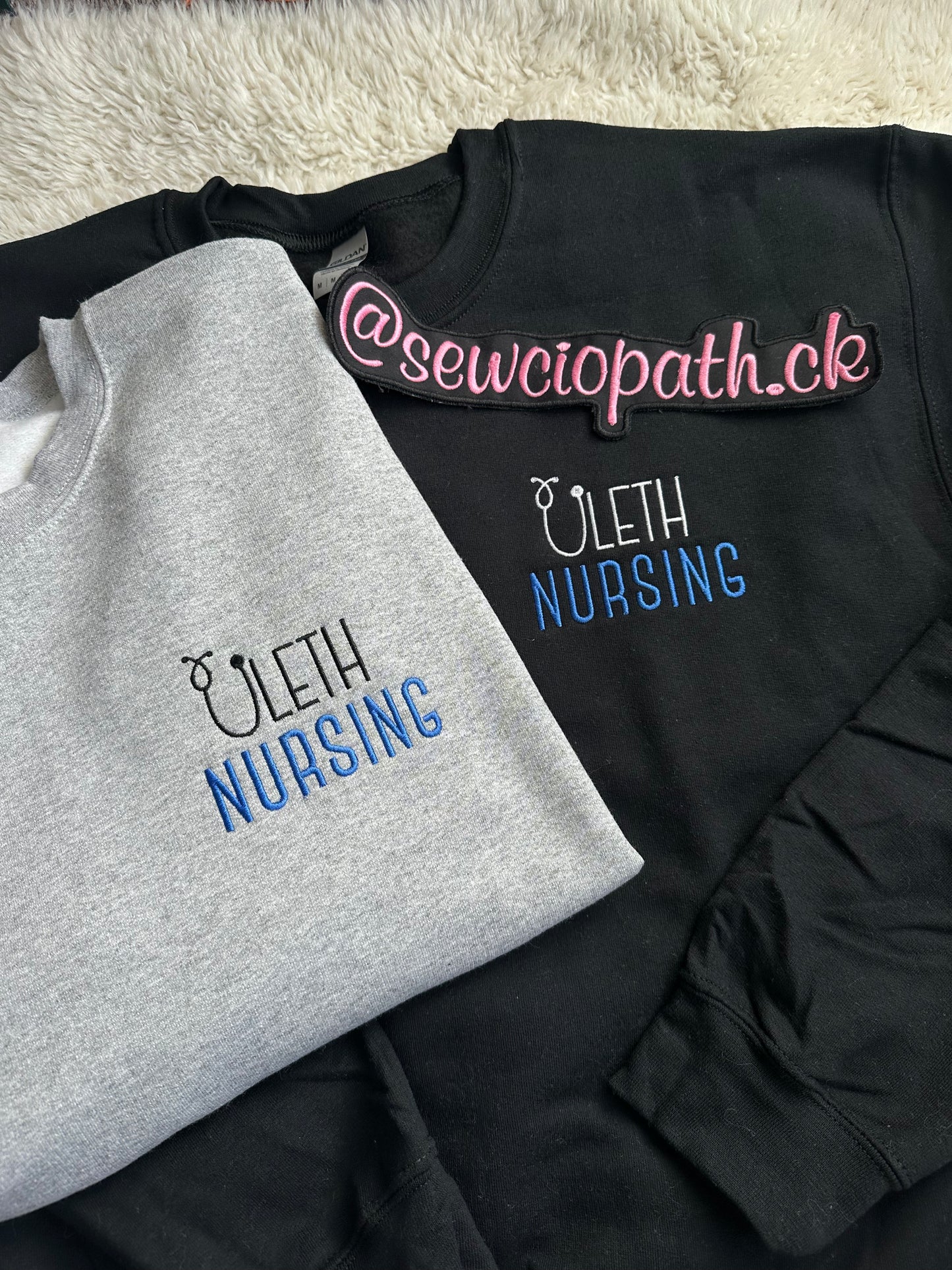 ULeth Nursing Embroidered Crest