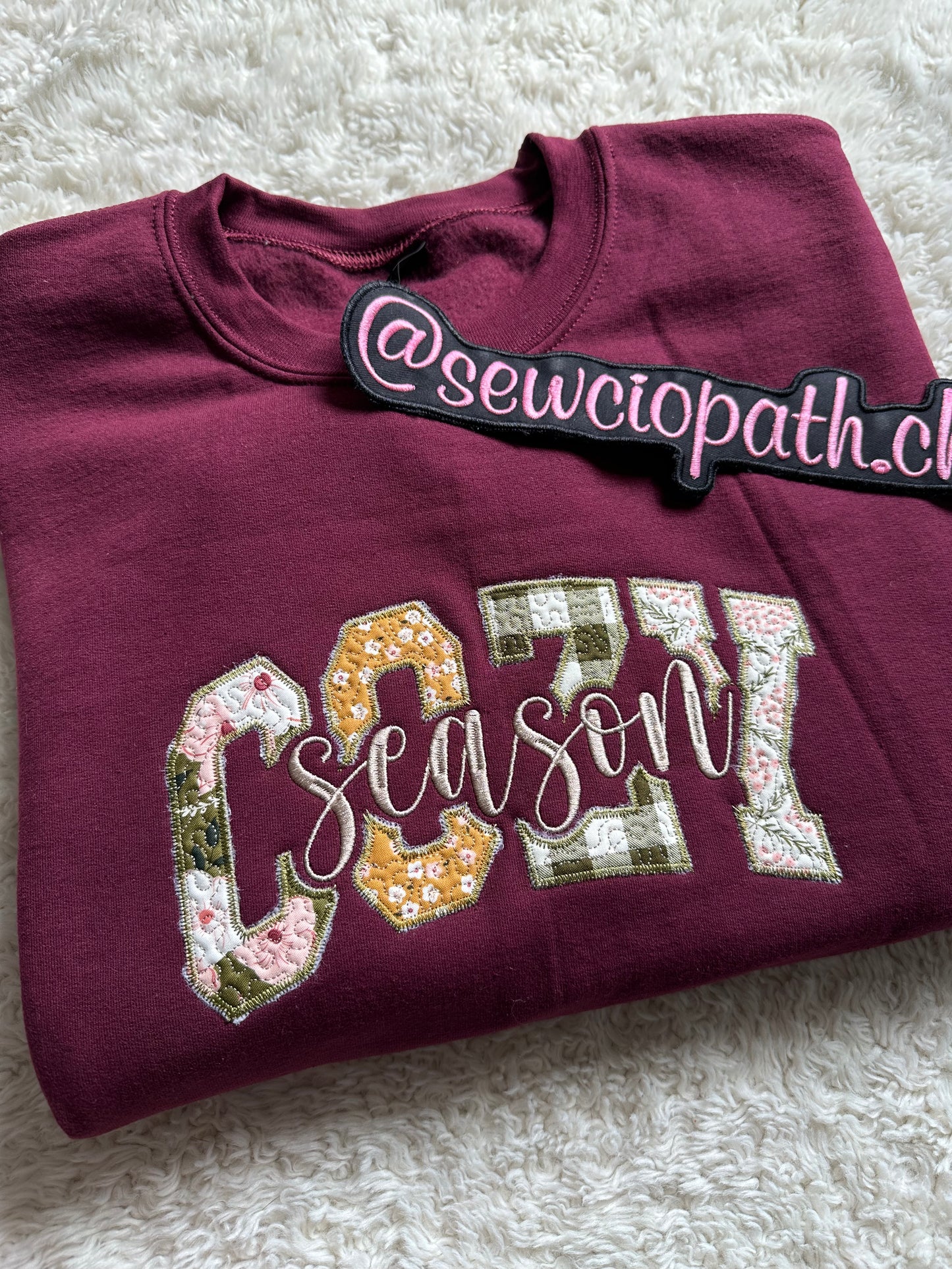 Cozy Season Quilted Sweatshirt
