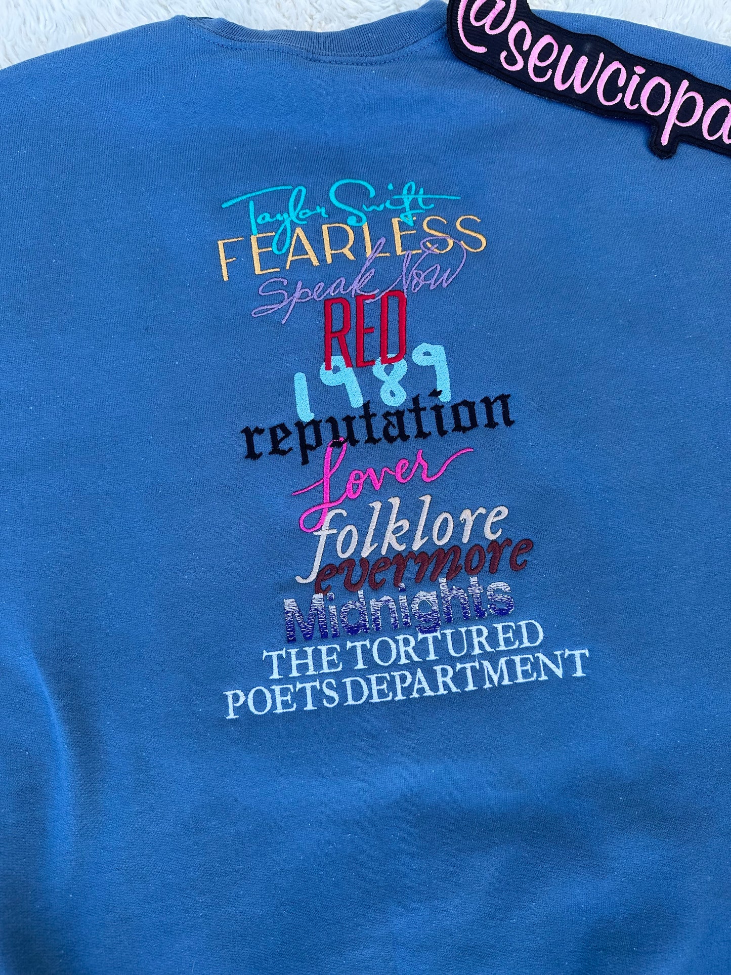 Eras Tour Albums Sweatshirt - TS Inspired