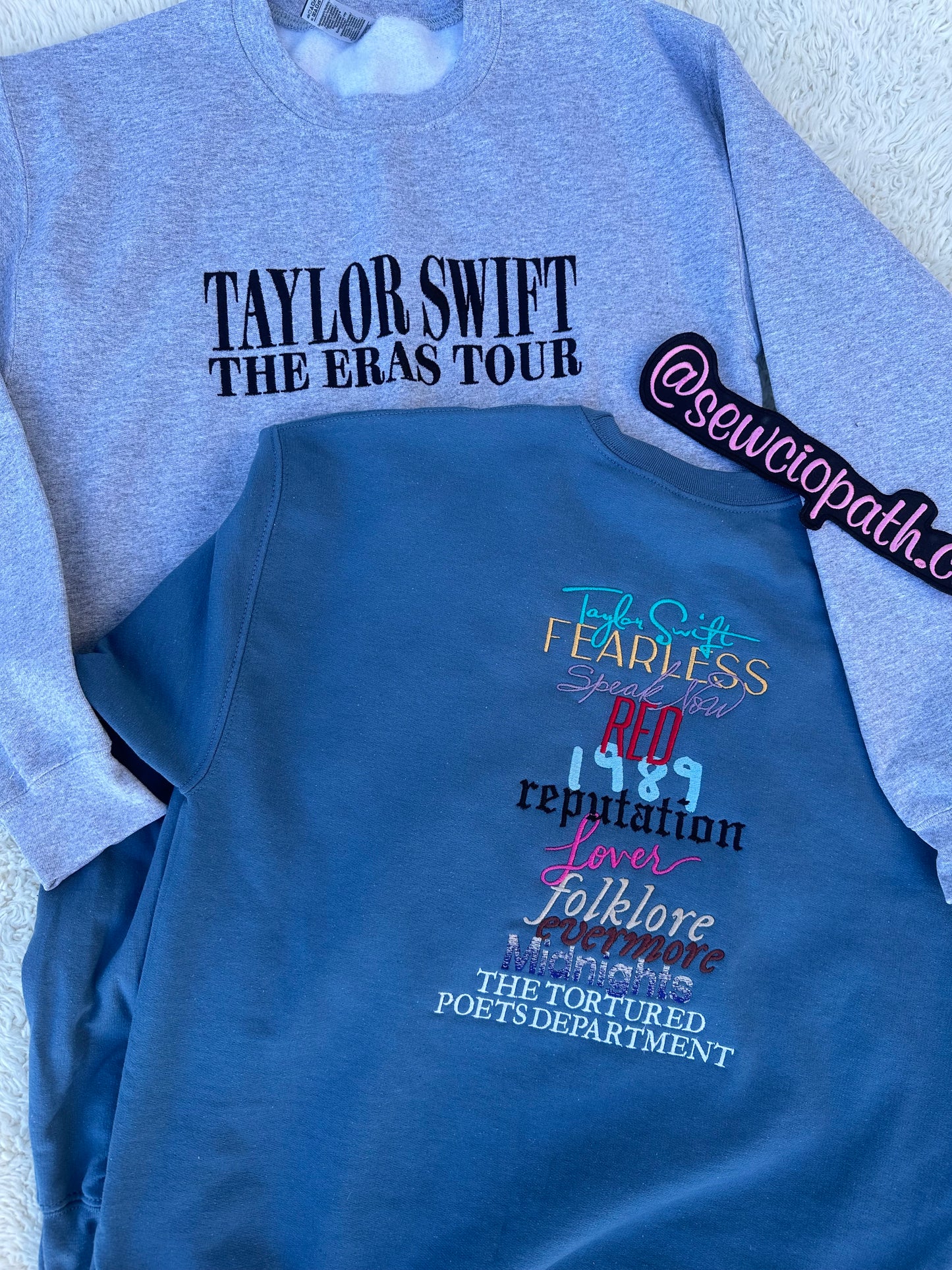 Eras Tour Albums Sweatshirt - TS Inspired
