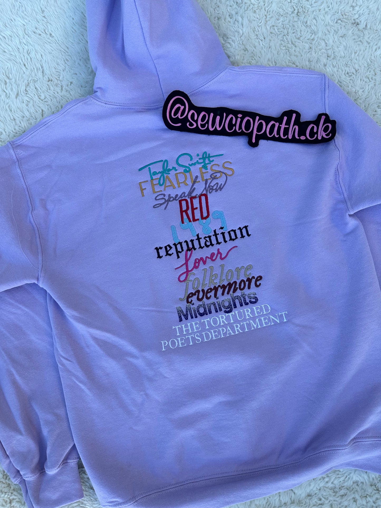 Eras Tour Albums Sweatshirt - TS Inspired