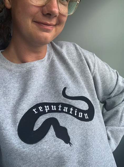 Reputation Embroidered Sweatshirt