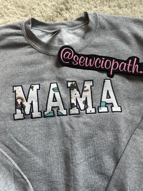 Custom Baby Mama Keepsake Outfit Sweatshirt