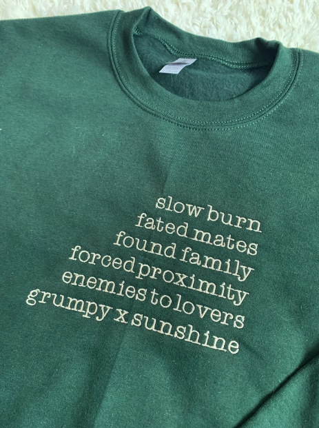 Book Trope Sweater