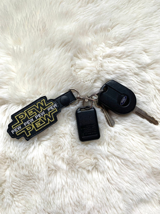 Pew Pew Keychain