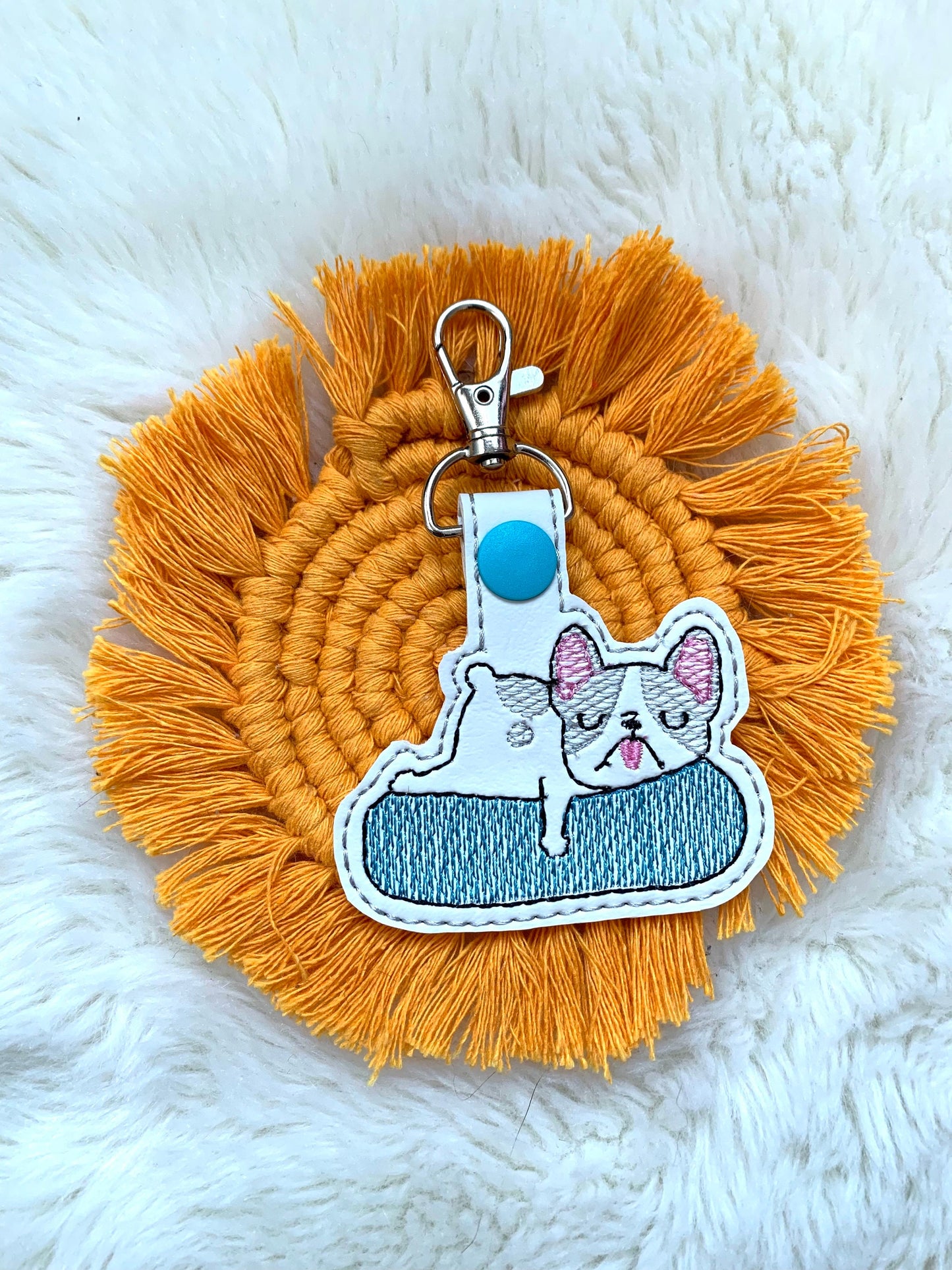 Frenchie Keychain