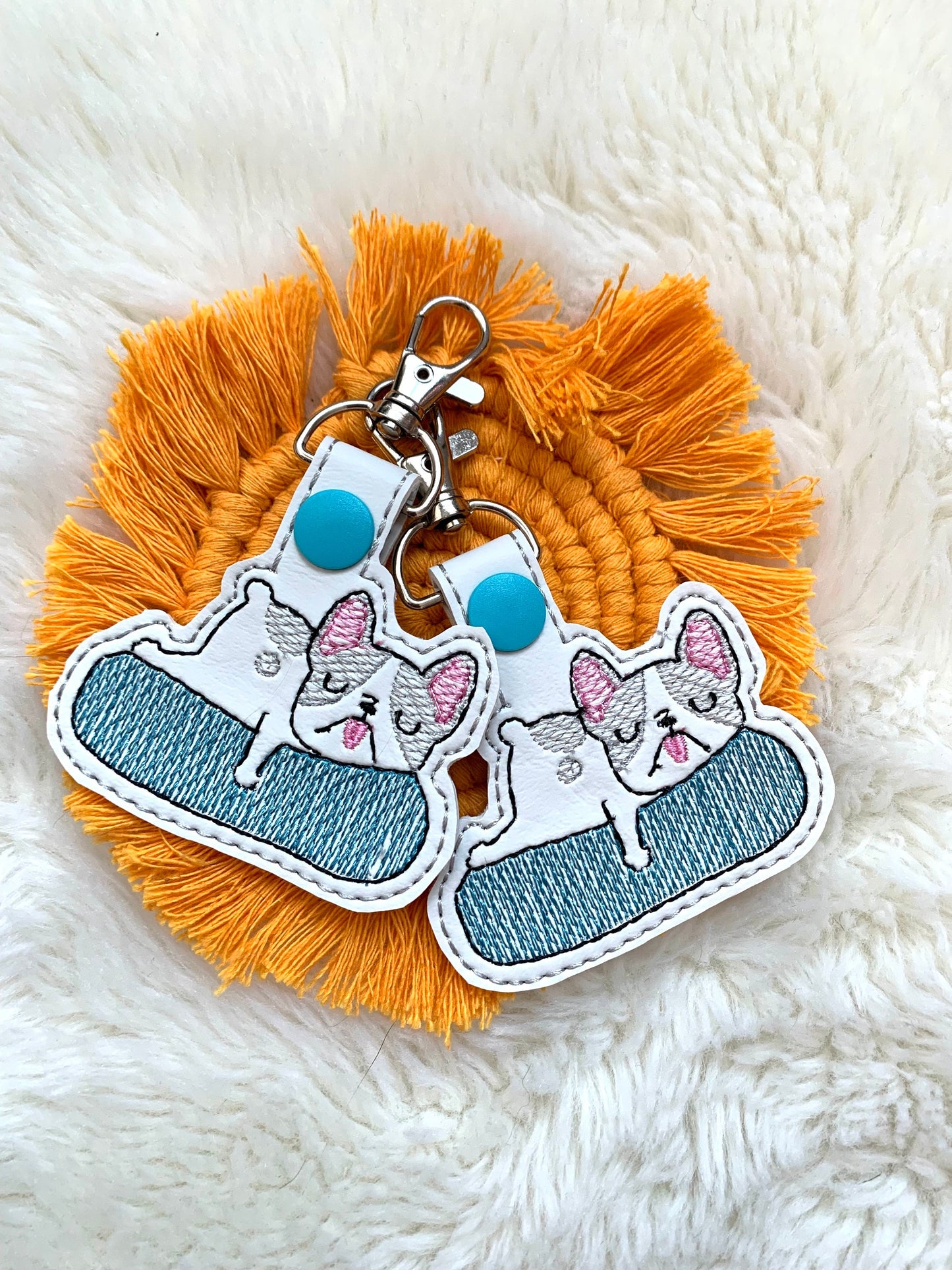 Frenchie Keychain