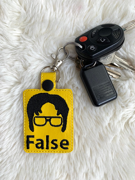 False Dwight Keychain