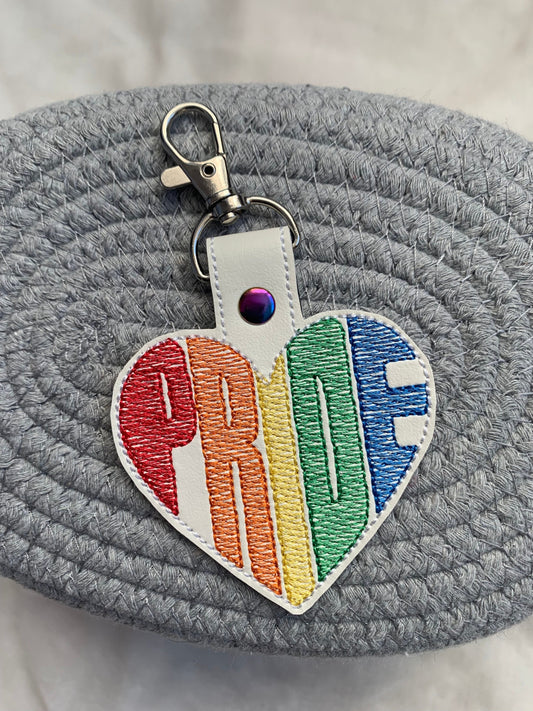 LGBTQ+ Ally keychain