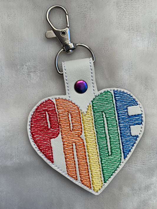 LGBTQ+ Ally keychain