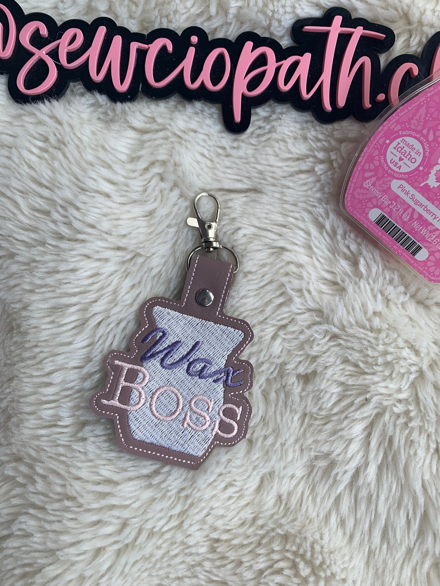 Wax Boss Keychain