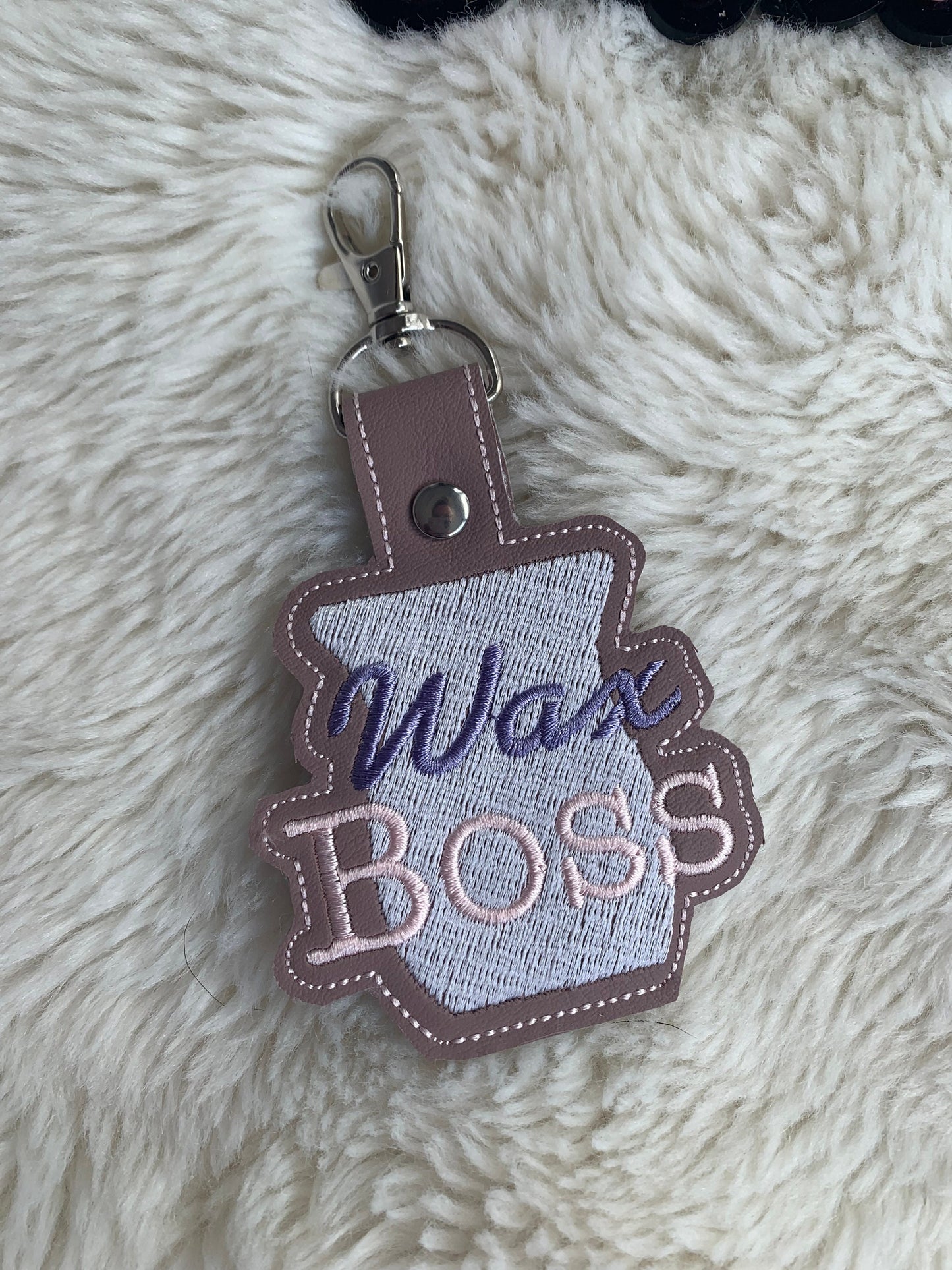 Wax Boss Keychain