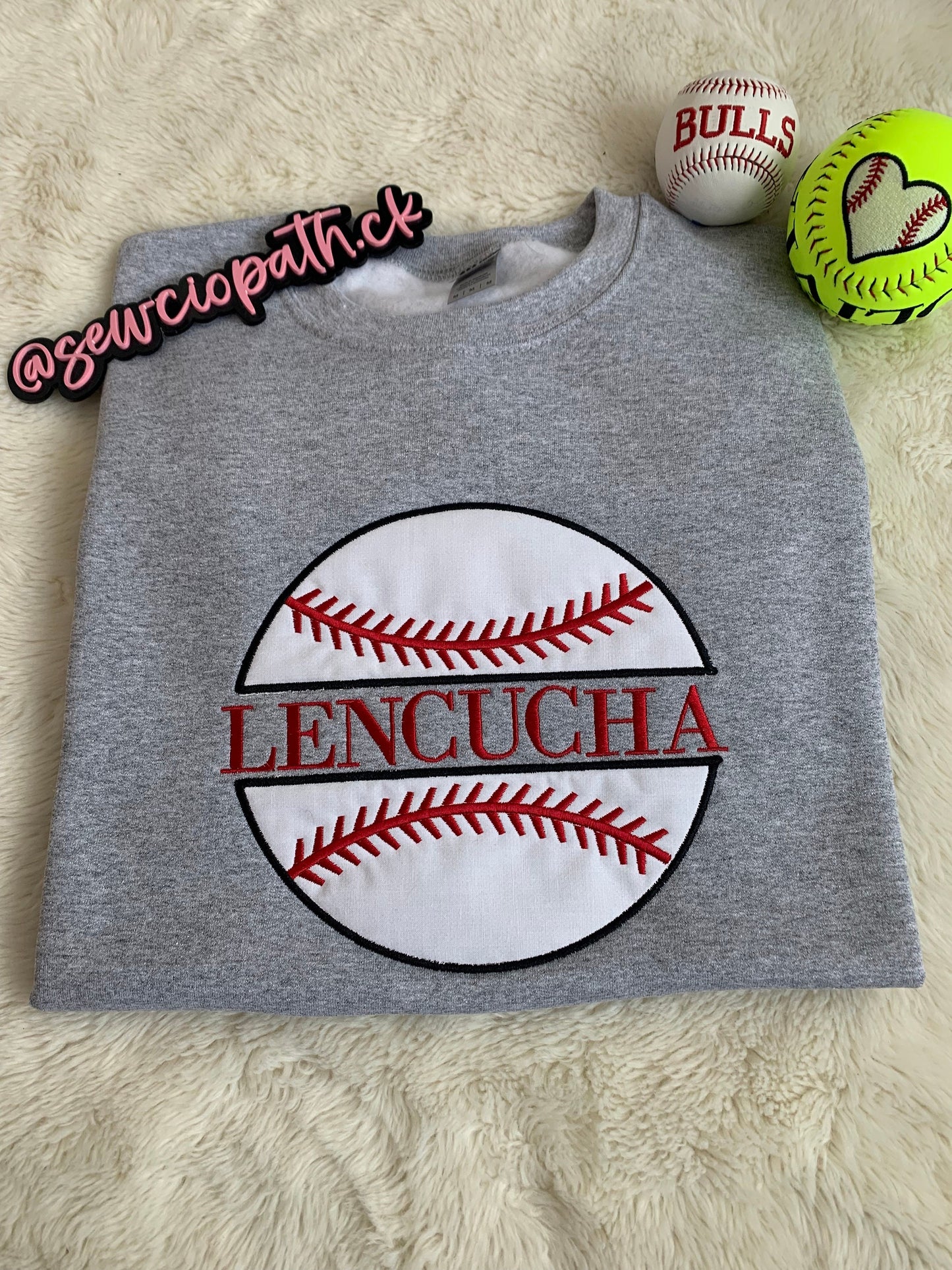 Personalized Baseball Sweatshirt
