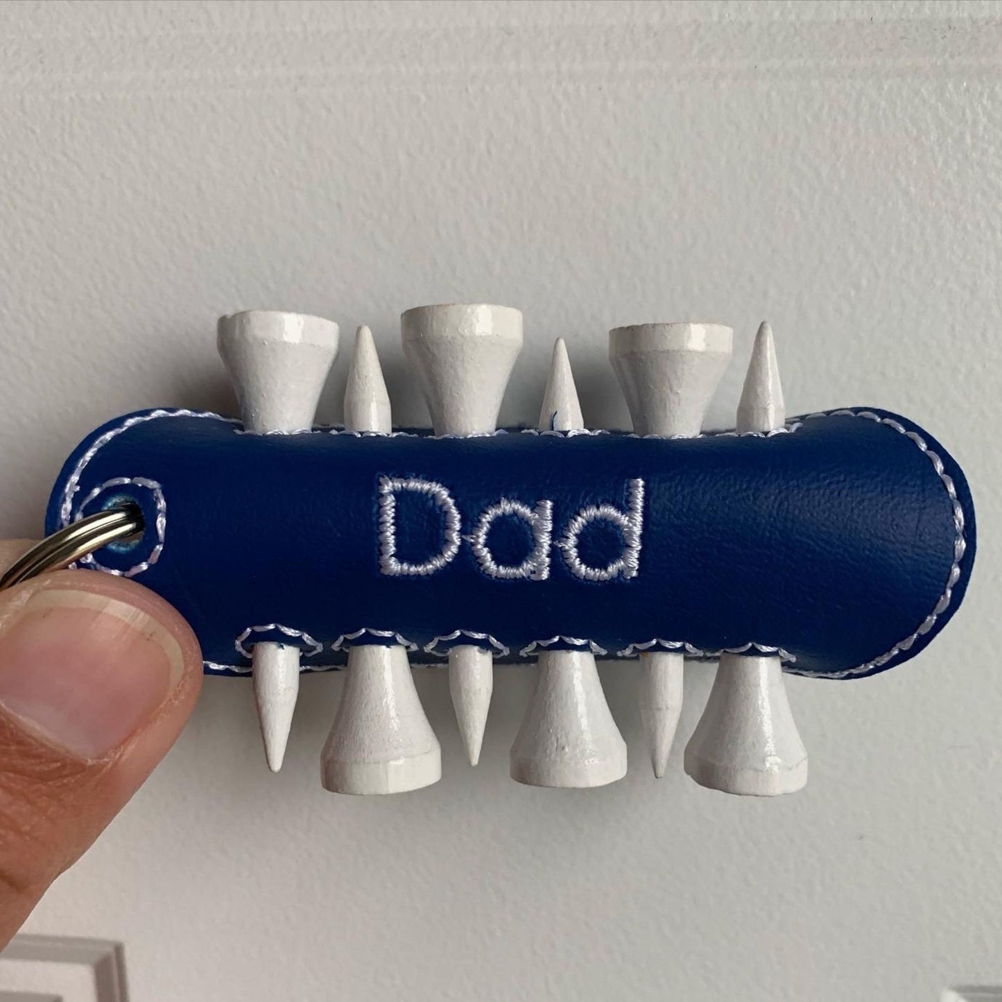 Golf Tee Holder Keychain