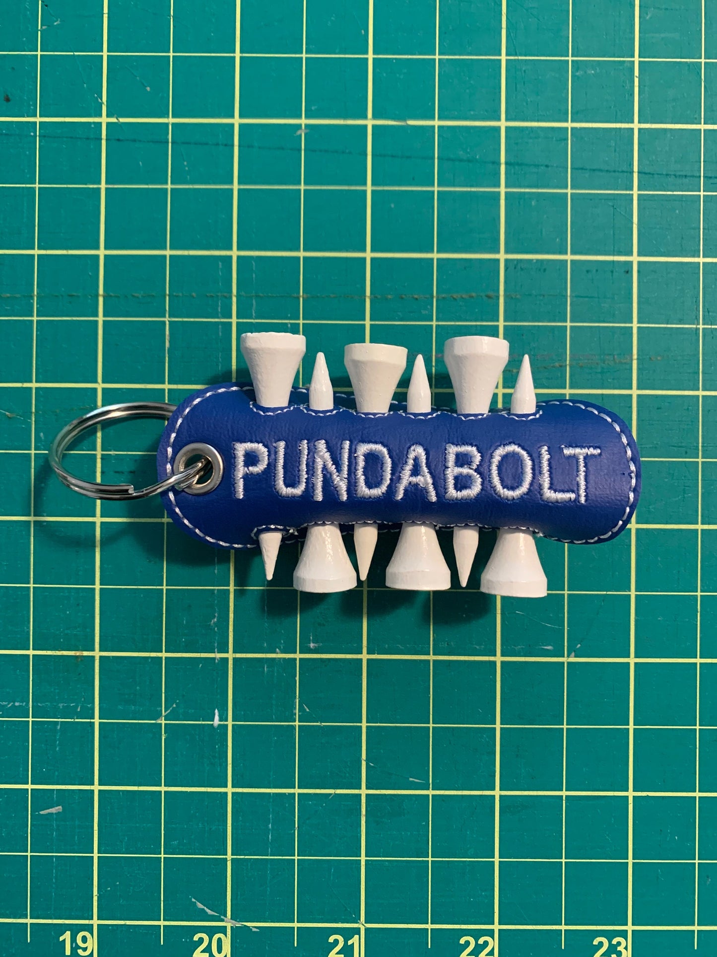 Golf Tee Holder Keychain