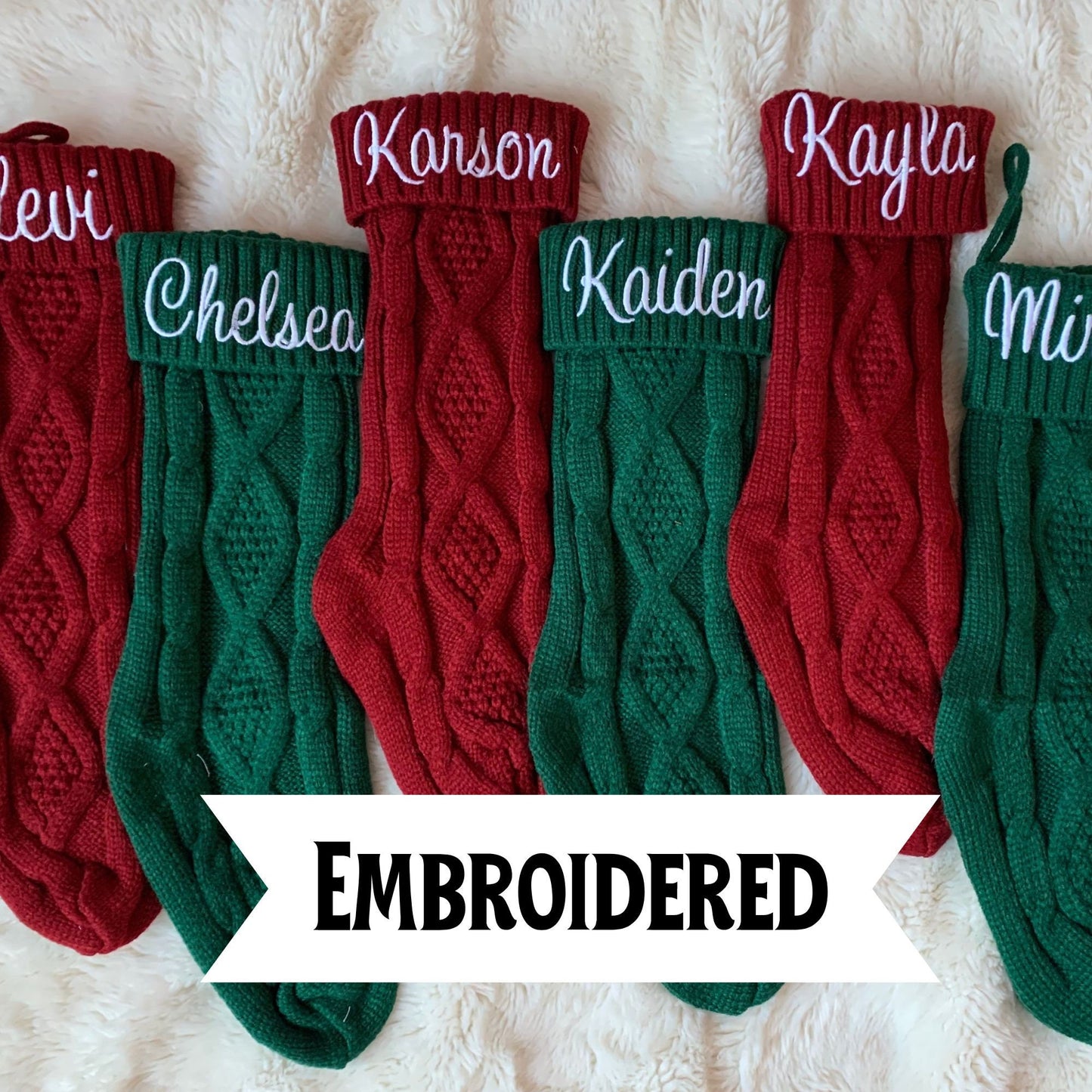 Personalized Christmas Stockings