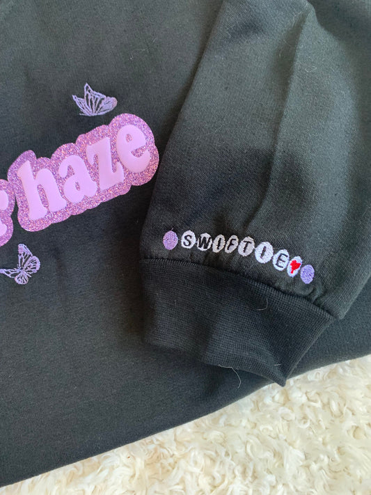 Lavender Haze Embroidered Sweatshirt