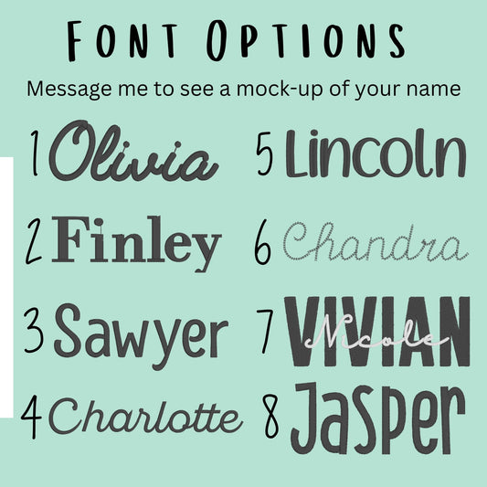 Personalized Baby Blanket