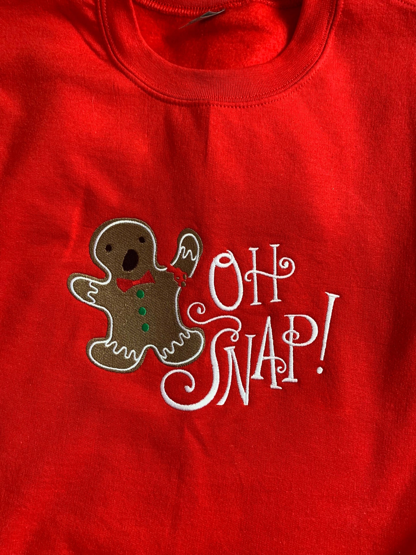 Oh Snap Gingerbread Man Sweatshirt
