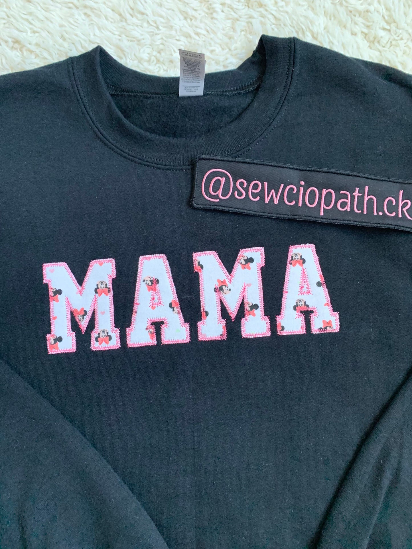 Custom Baby Mama Keepsake Outfit Sweatshirt
