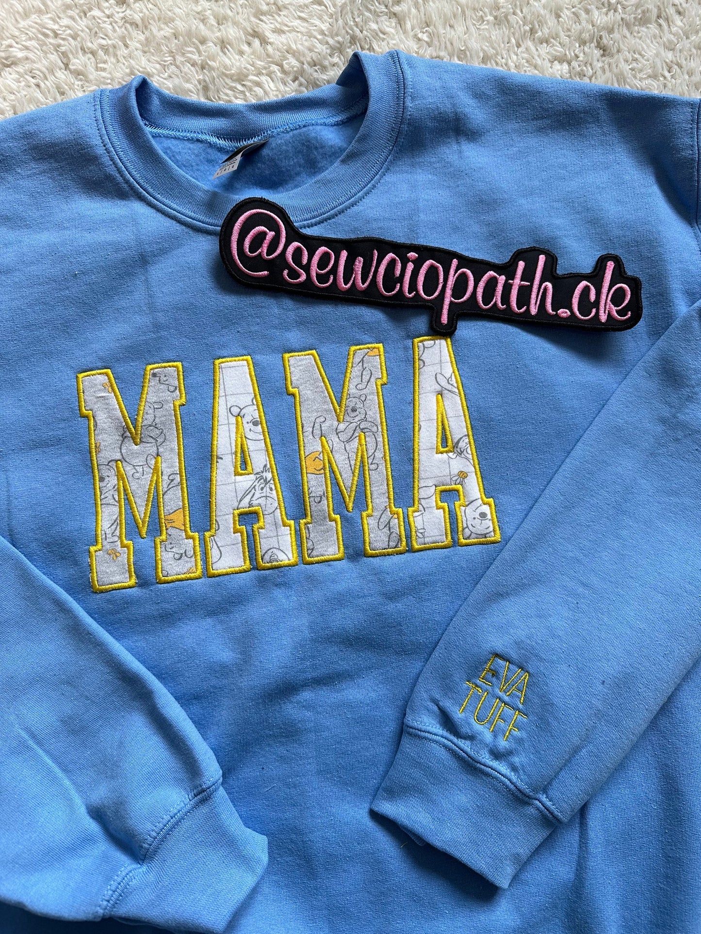 Custom Baby Mama Keepsake Outfit Sweatshirt