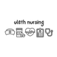 Uleth Nursing Icons Embroidered