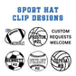 Custom Laser Engraved Hat Clips