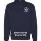 Uleth Nursing Floral Embroidered Crest
