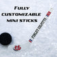 Custom Mini Hockey Sticks – Personalized Team Gifts