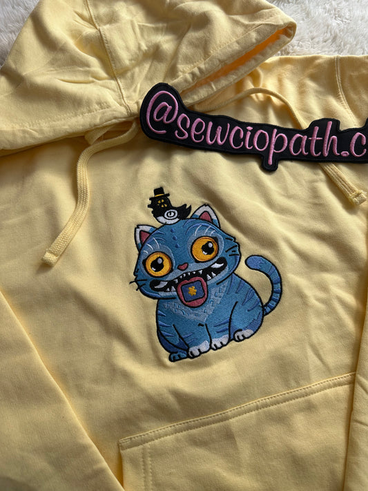 K-pop Demon Hunter Embroidered Sweater