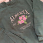 Alberta Embroidered Crewneck Sweater - AB Sweater