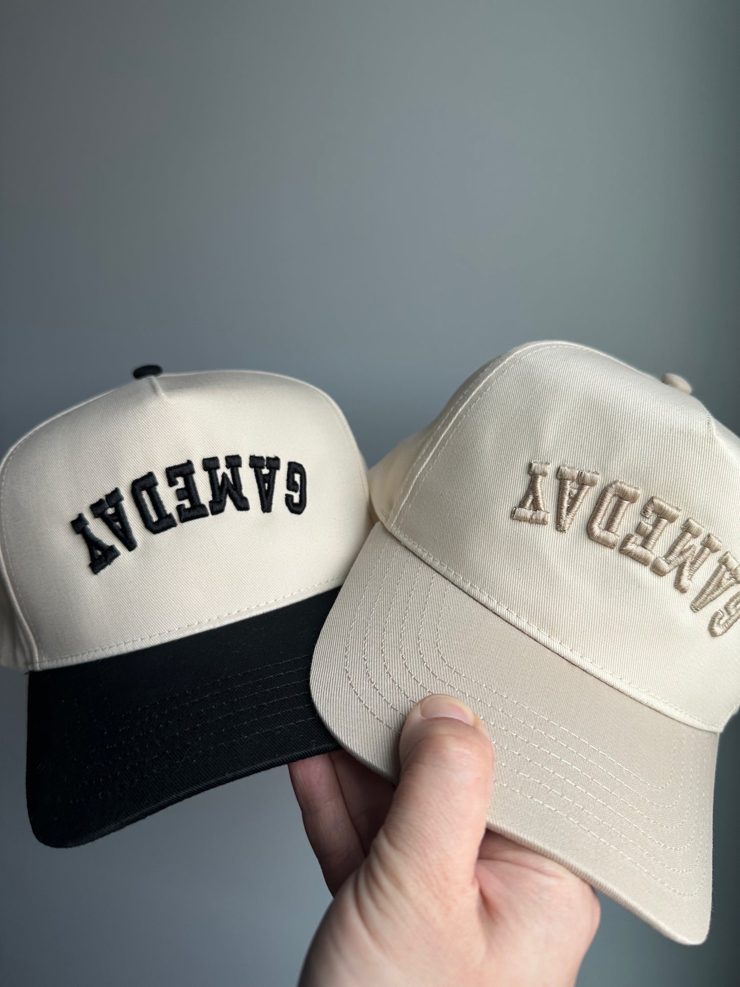 Embroidered Puff Gameday Hats | Puff Embroidery