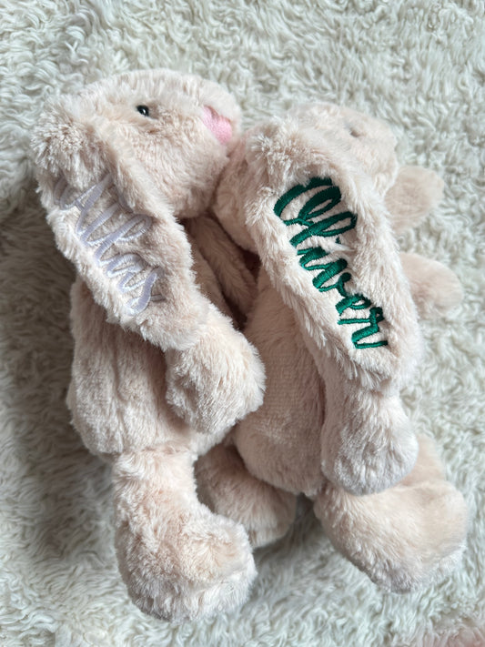 Custom Embroidered Easter Bunny