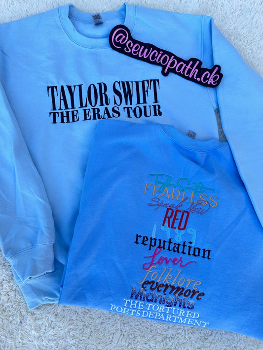 Eras Tour Albums Sweatshirt - TS Inspired