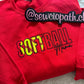 Softball Mom Embroidered Sweatshirt | Custom Softball Mom Sweater | Sports Mom Game Day Crewneck