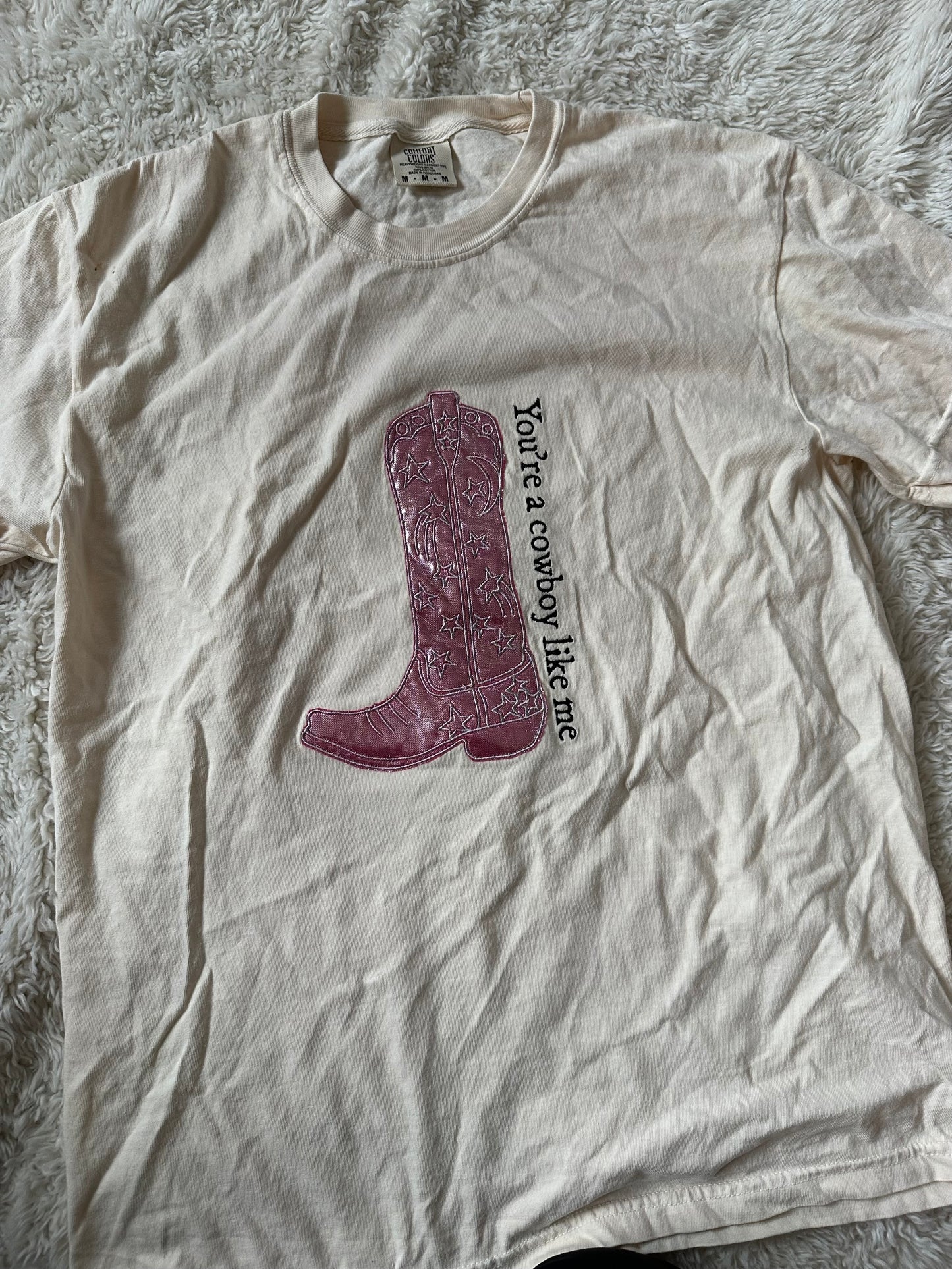 You're a Cowboy like Me t-shirt | Embroidered