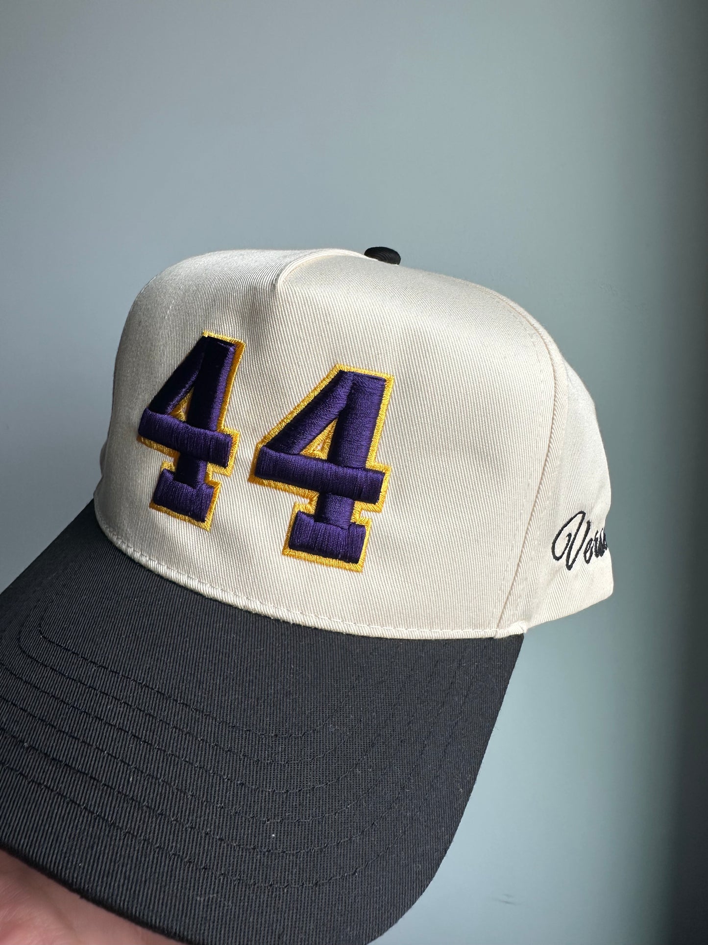 Custom Embroidered Sports Number Hats | Puff Embroidery