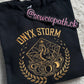 Onyx Storm Embroidered Sweatshirt