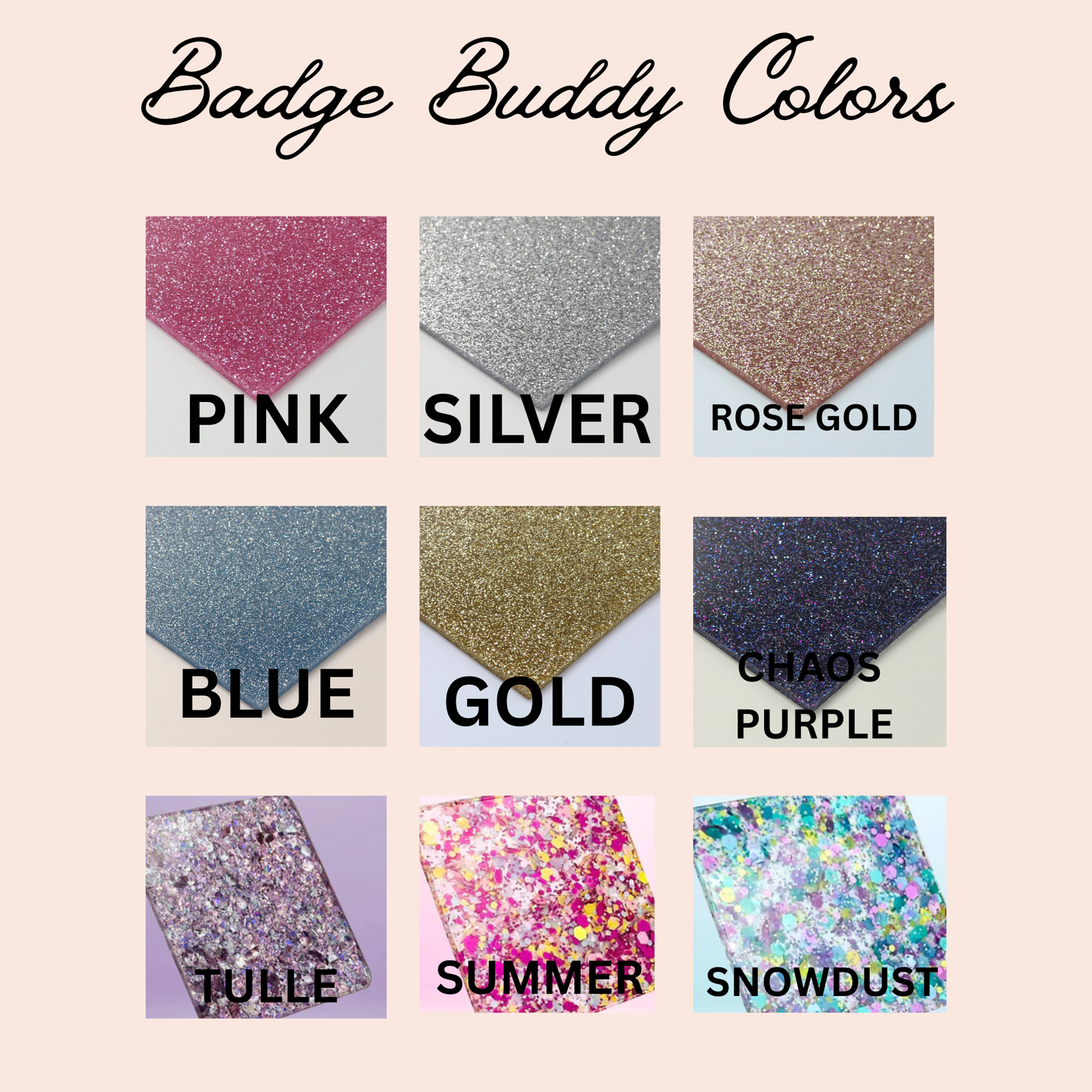 Badge Buddy | Acrylic