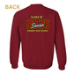 Chinook Grad 2026 crewneck, school spirit wear