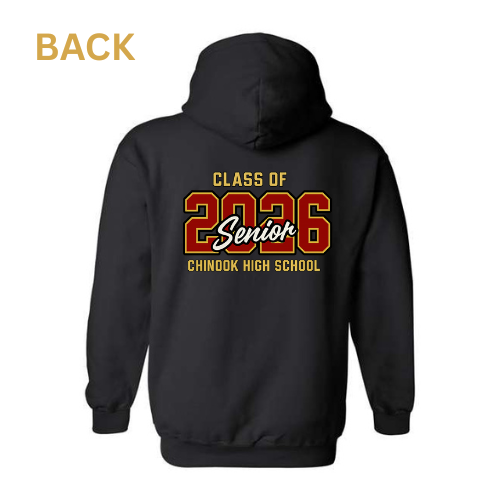 Chinook High School grad hoodie design