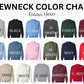 Custom Embroidered Roman Numeral Sweatshirt