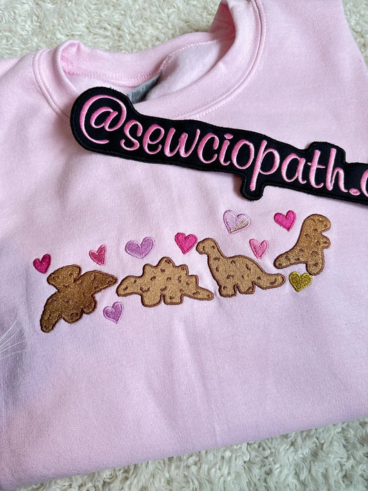 Valentine Dino Nuggets Sweater