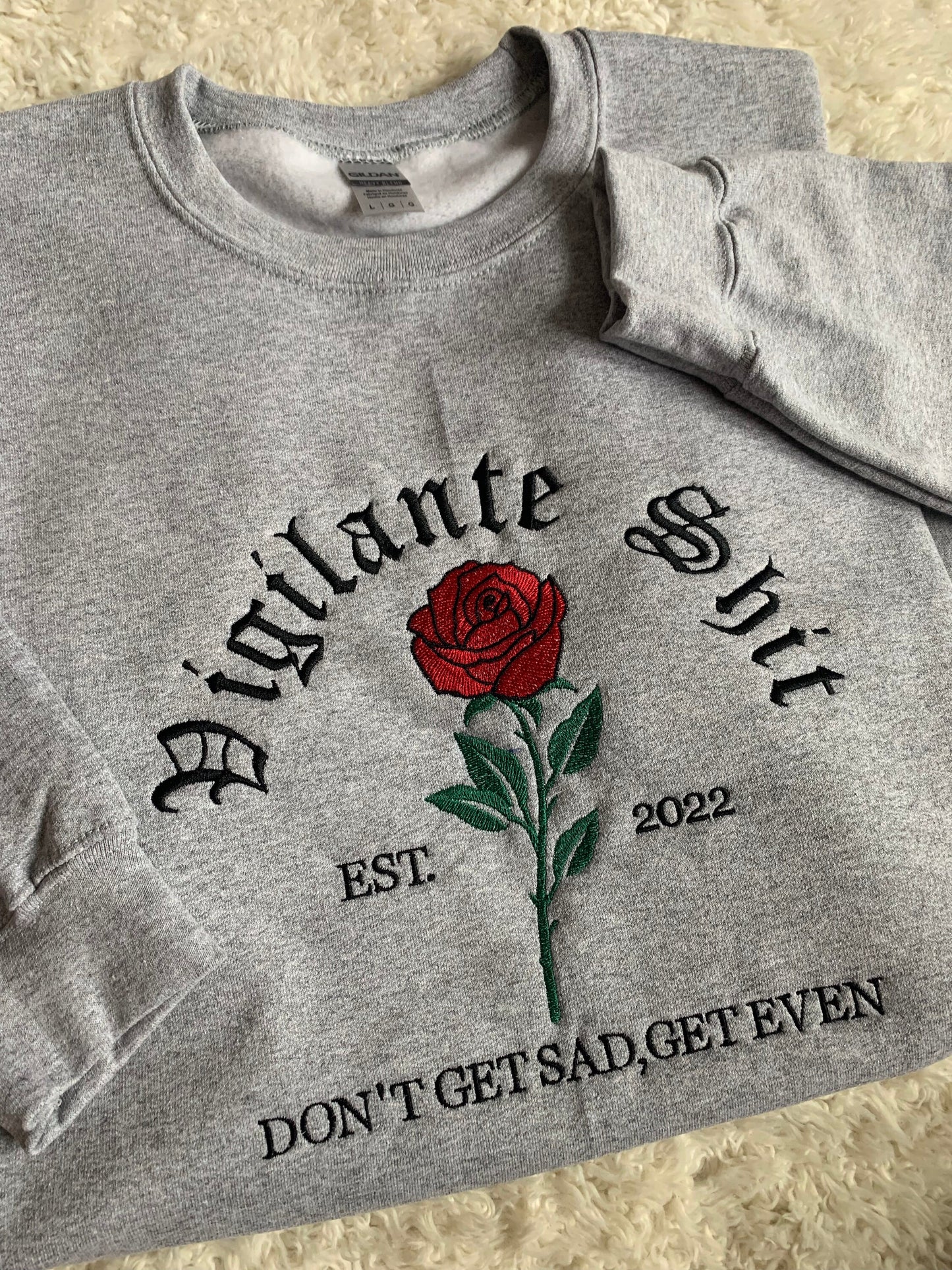 Vigilante Shit Embroidered Sweatshirt